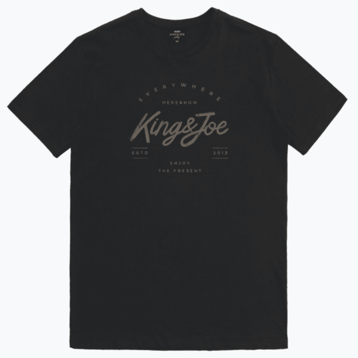 Camiseta Infantil Enjoy the Present King & Joe Play