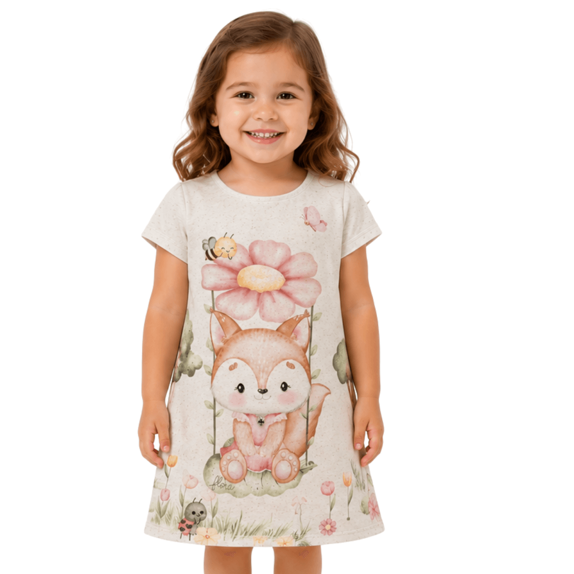 Vestido Infantil em Malha Power Infanti