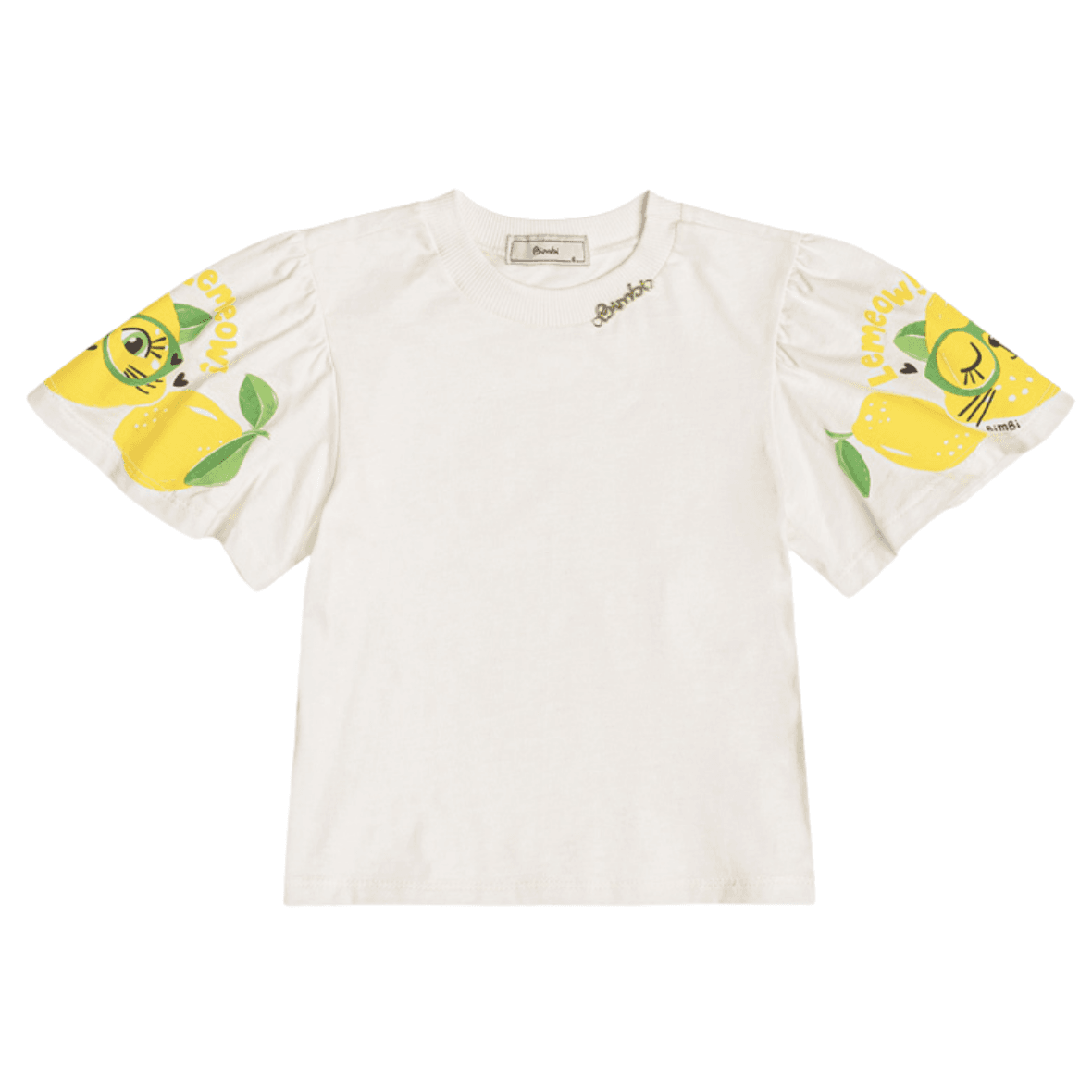 Blusa Infantil Gatinho Lemon Bimbi