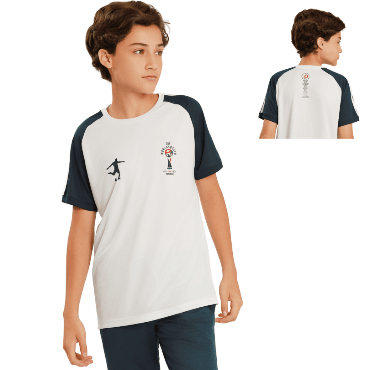 Camiseta Juvenil Dryfit Cup Banana Dange
