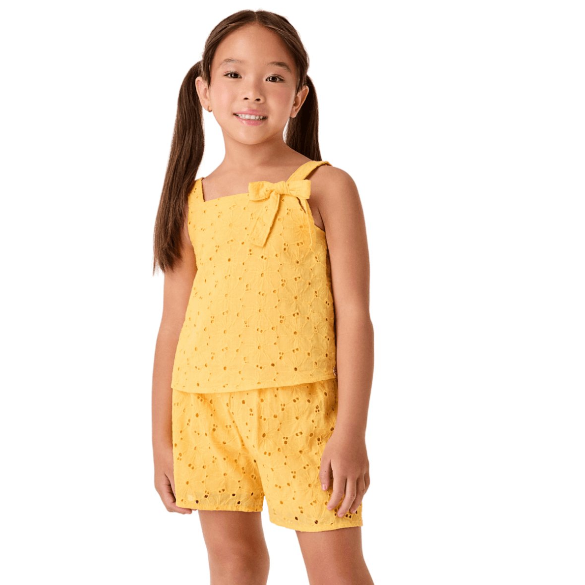 Conjunto Infantil de Laise Amarelo Bimbi