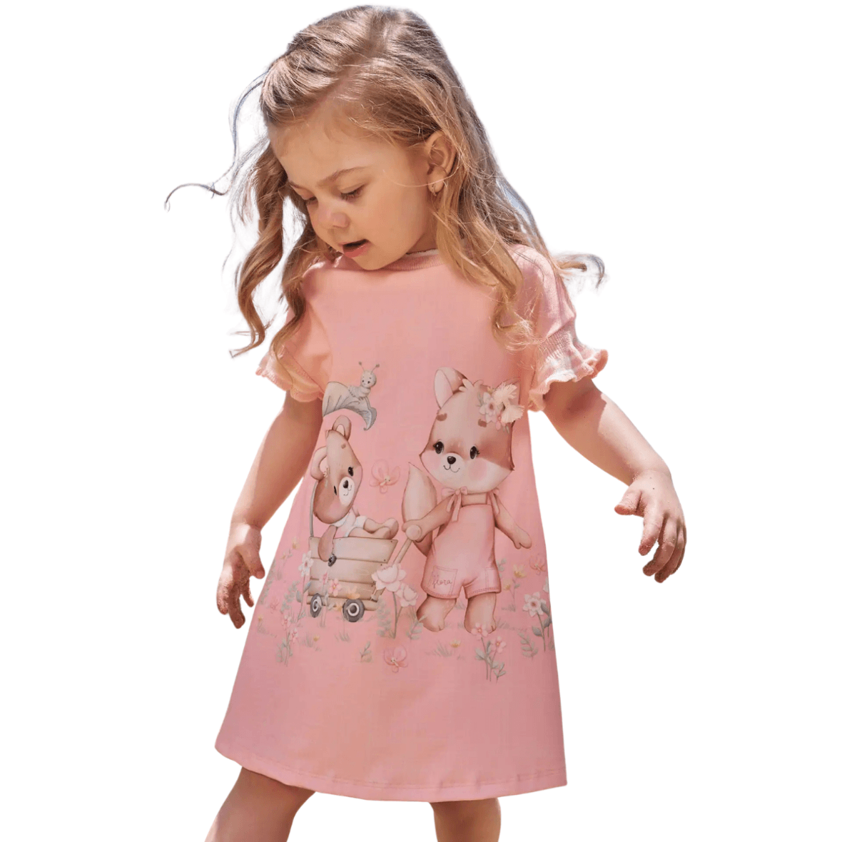 Vestido Infantil em Malha Power Infanti