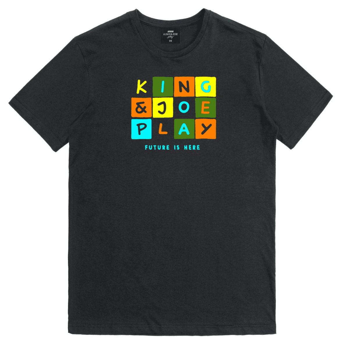 Camiseta Infantil Casual Future is Here King & Joe Play