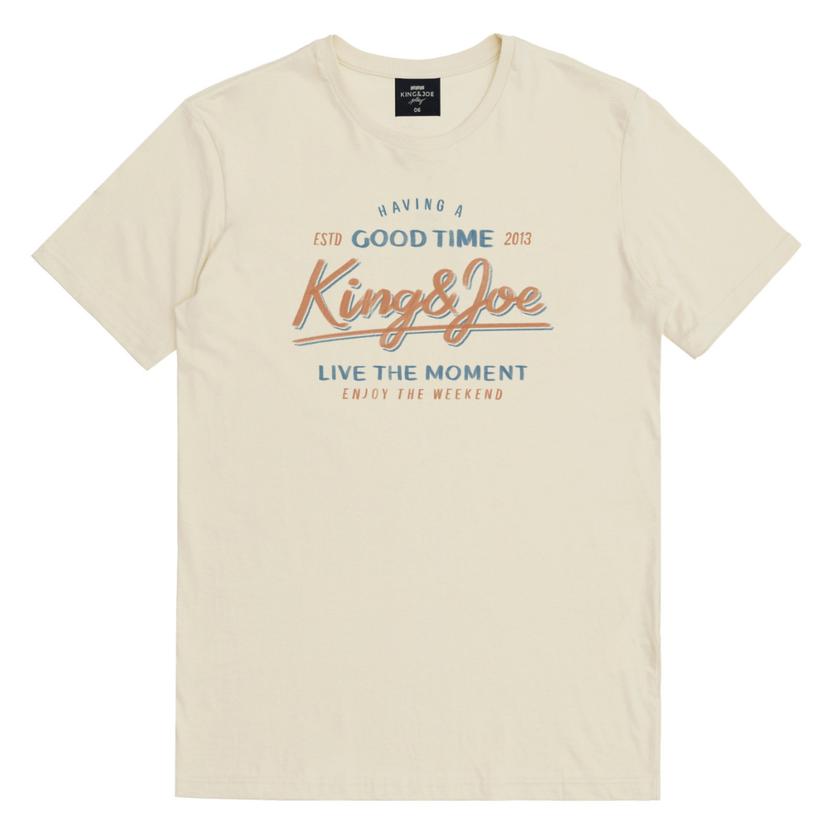Camiseta Infantil Casual Good Time King & Joe Play