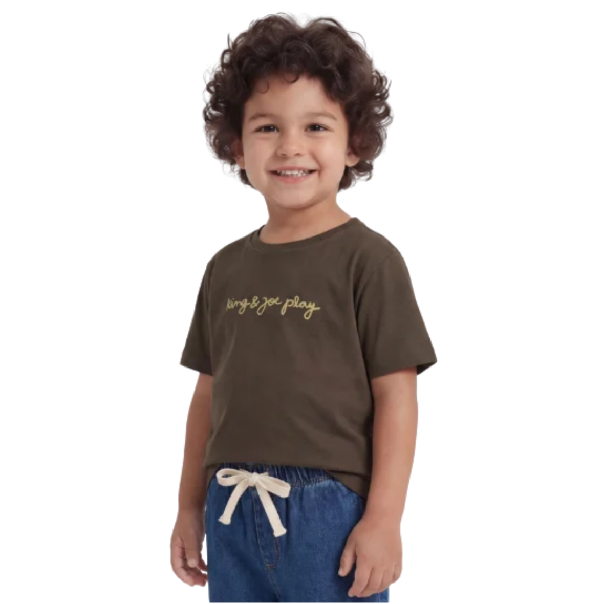 Camiseta Infantil Casual King & Joe Play