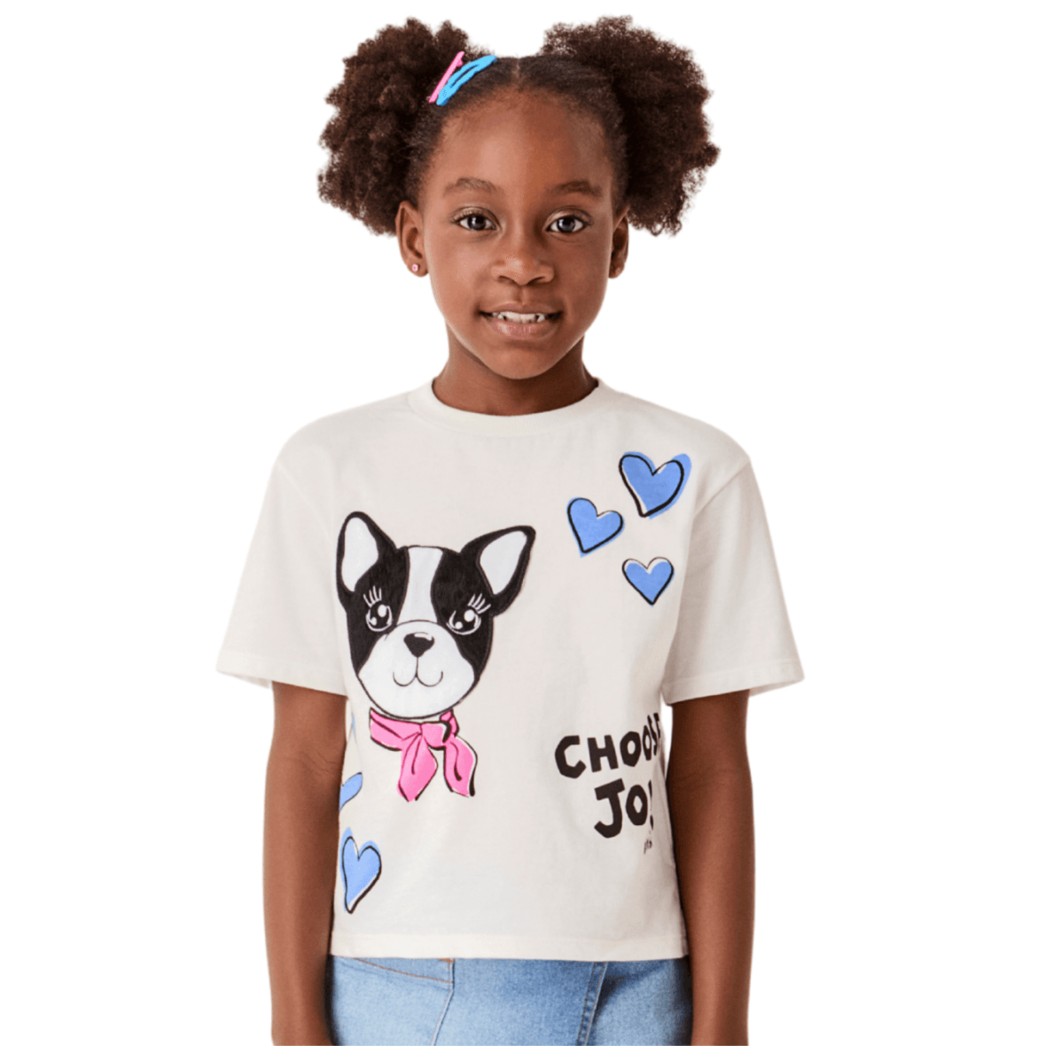Blusa Infantil com Patch Dog Bimbi