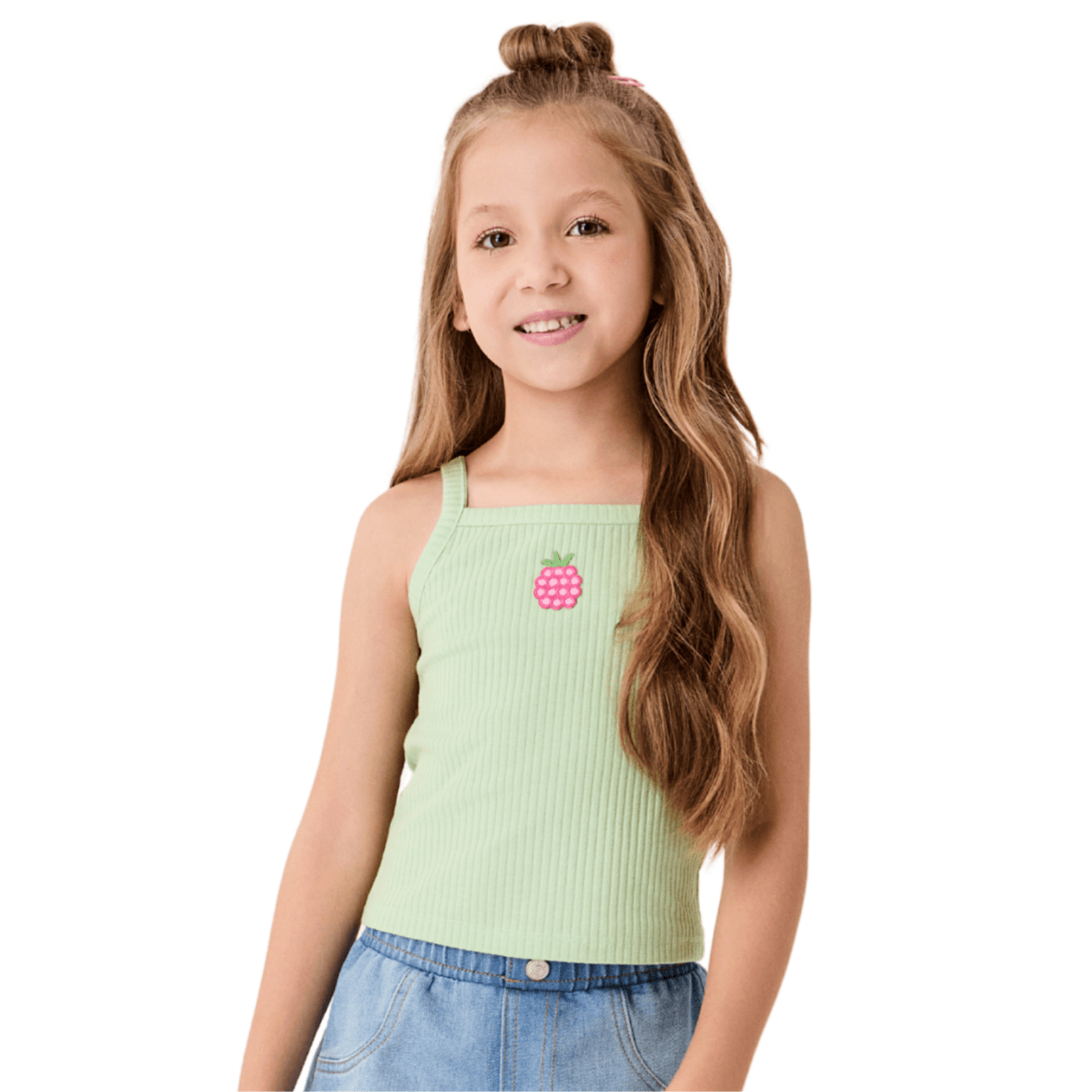 Regata Infantil Verde Menta Bimbi