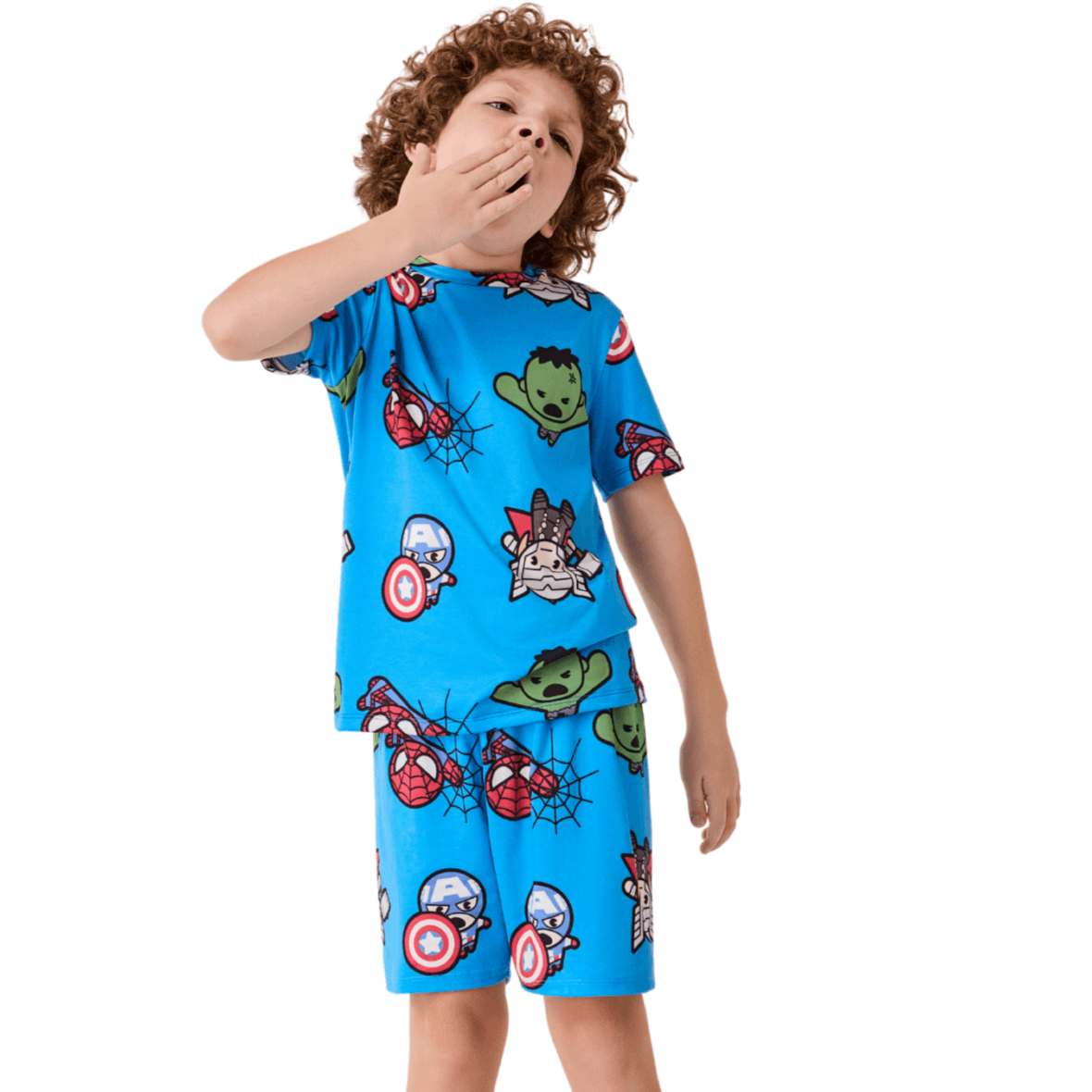 Pijama Infantil Avengers Bimbi