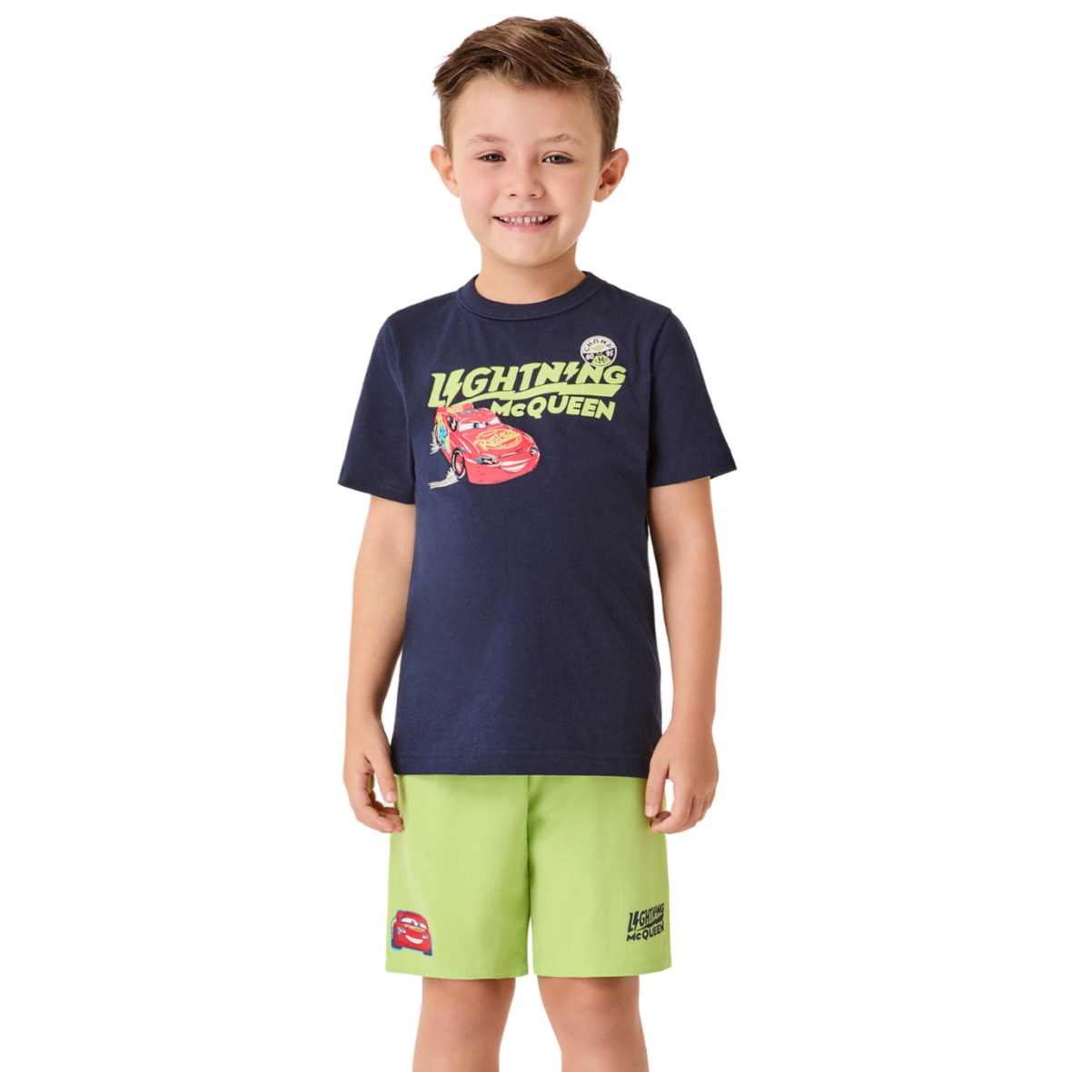 Conjunto Infantil Lightning McQueen Bimbi