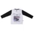Camiseta Infantil Manga Longa Adventure Banana Danger