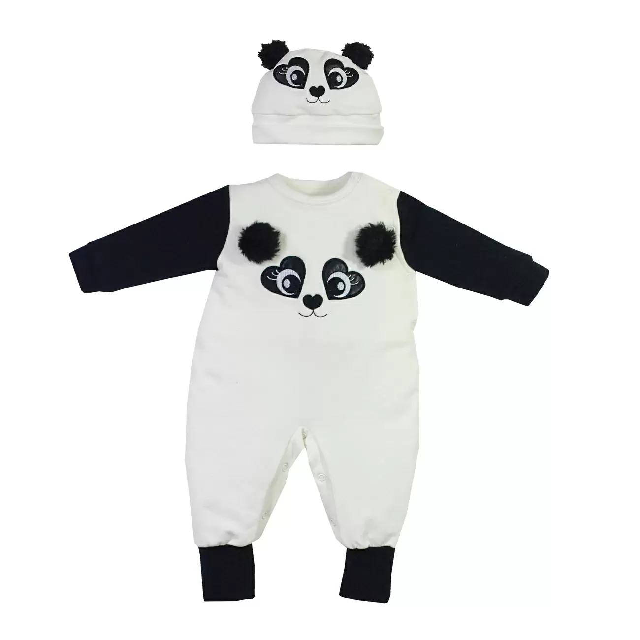 Macacão Bebê Menina Panda Chanel Grow Up