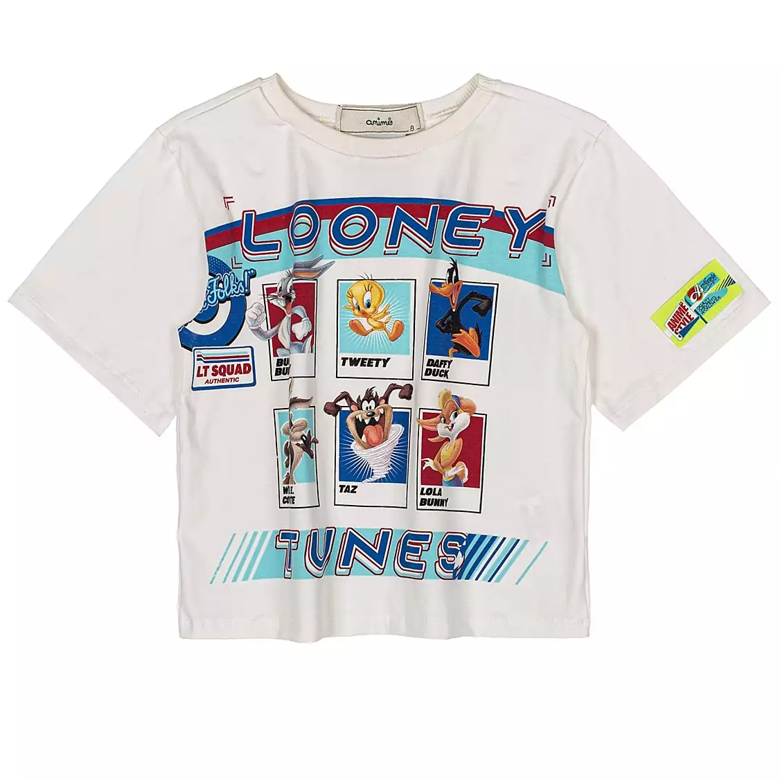 Blusa Infantil Looney Tunes Animê