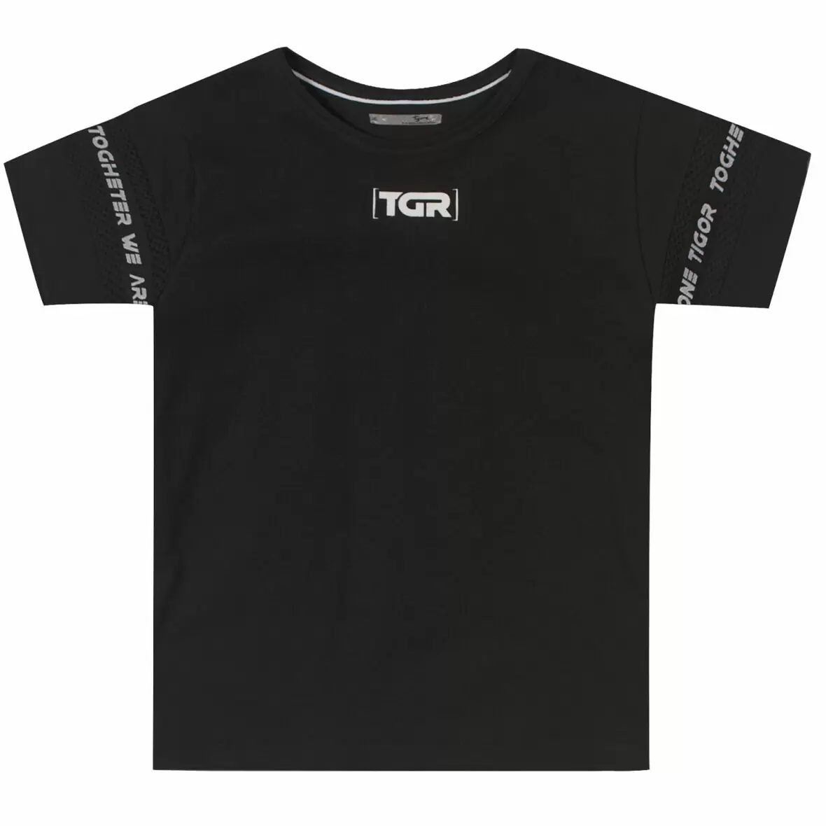 Camiseta Infantil Manga Tela Tigor