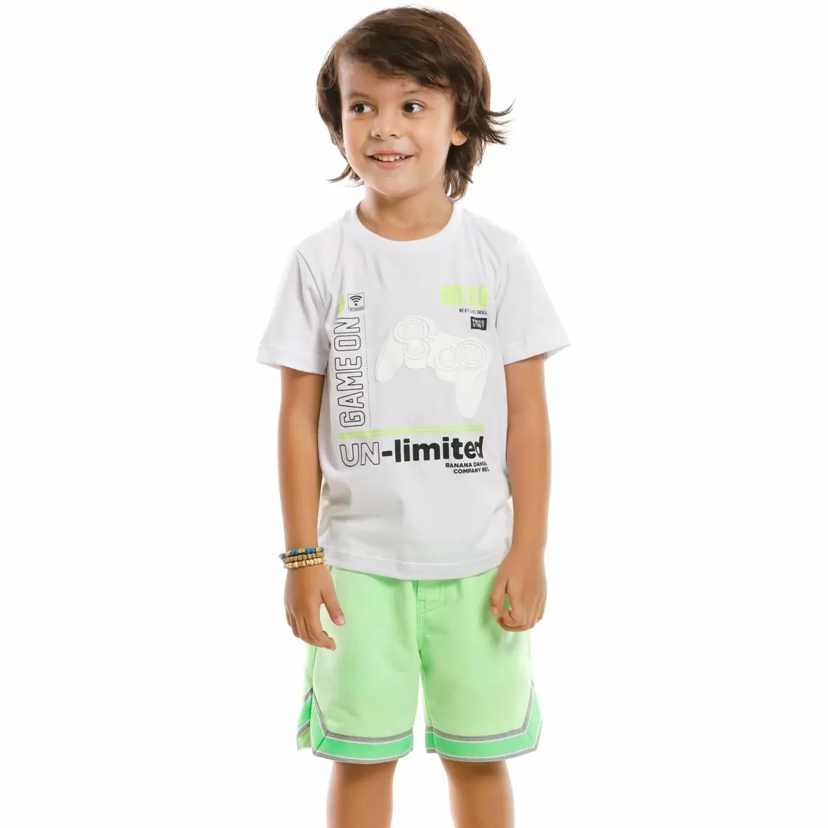 Camiseta Infantil Diferenciada Unlimited Banana Danger