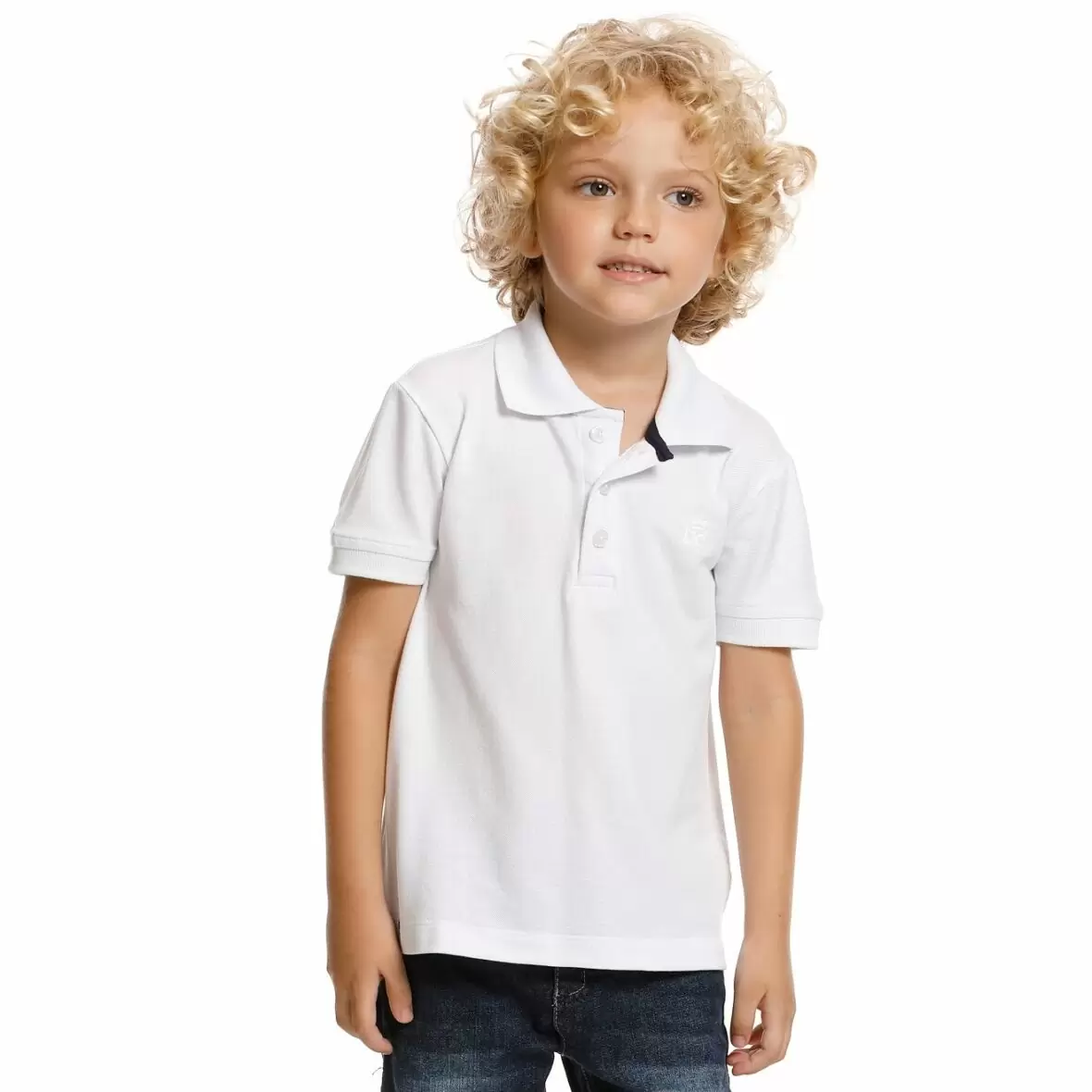Polo Infantil Logo Essencial Banana Danger