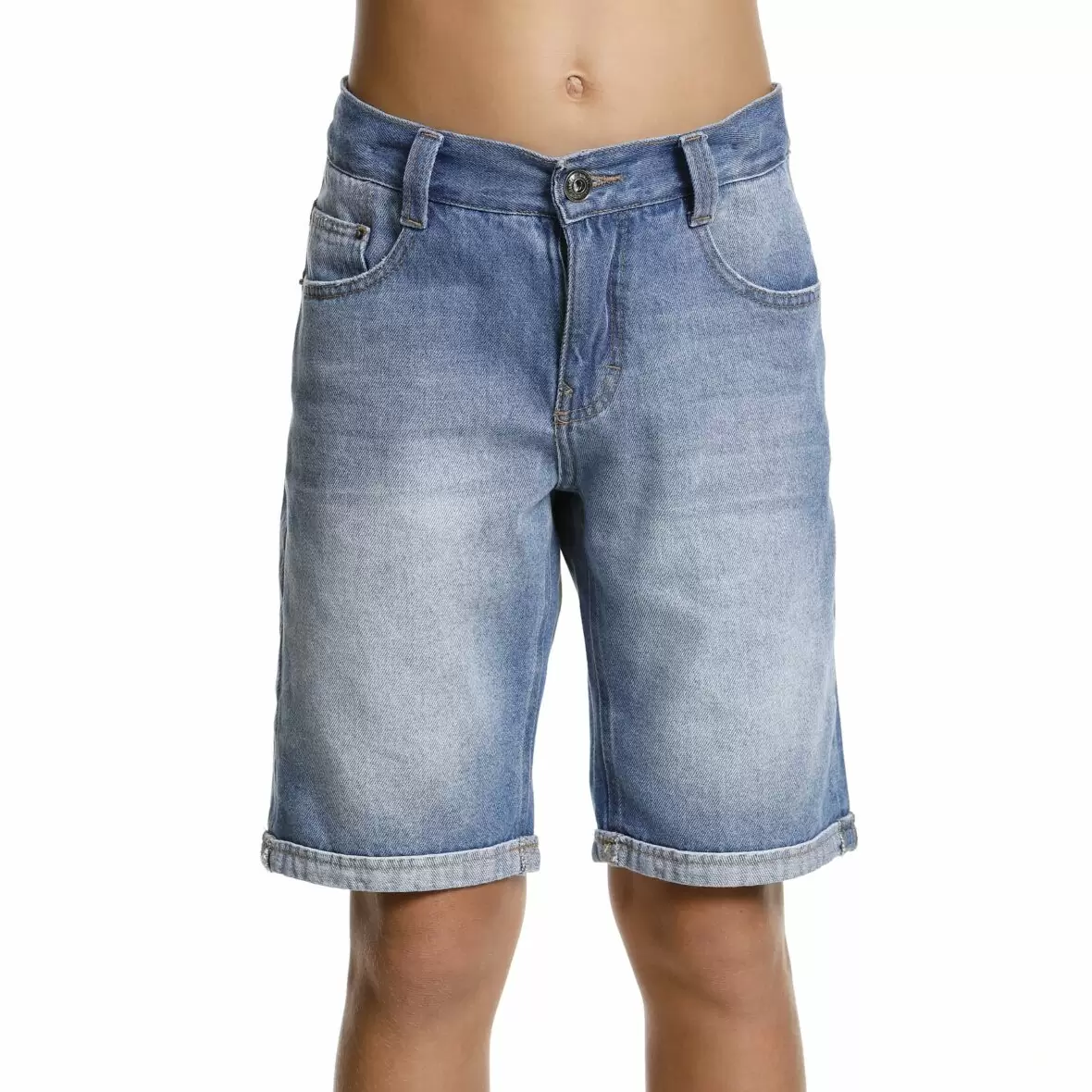 Bermuda Juvenil Jeans Destroyed Banana Danger