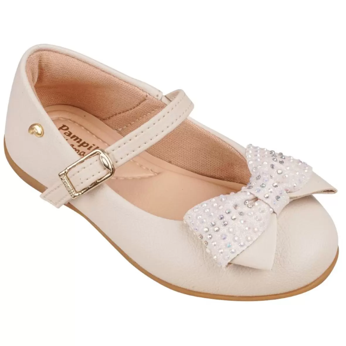 Sapatilha Infantil Bailarina Nude Pampili