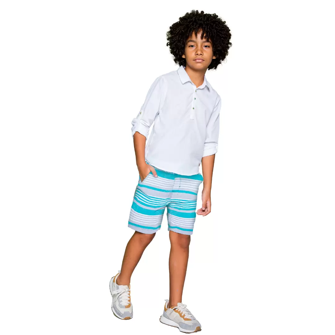 Conjunto Infantil Bata Social Digi