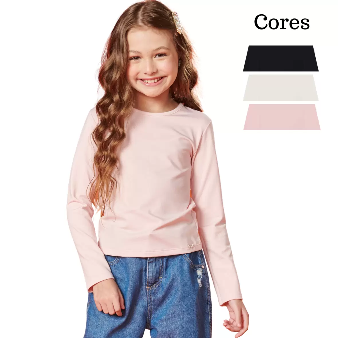 Blusa Infantil Soft em Termoskin Peluciado Infanti