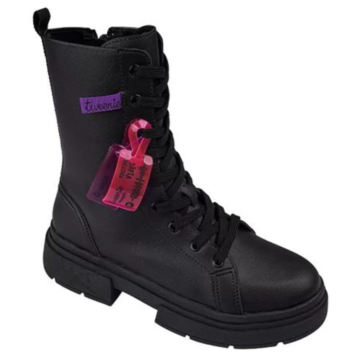 Bota Coturno Feminina Store Preta Pampili