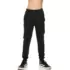 Calça Juvenil Moletom Essencial Preta Banana Danger