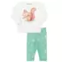 Conjunto Bebê Menina Esquilo Nini & Bambini