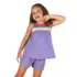 Conjunto Infantil Pregas Lilás Precoce
