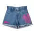 Short Infantil Jeans Minnie Mouse Animê