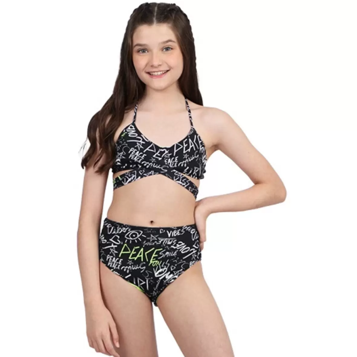 Biquini Teen Recortes Street Siri Kids
