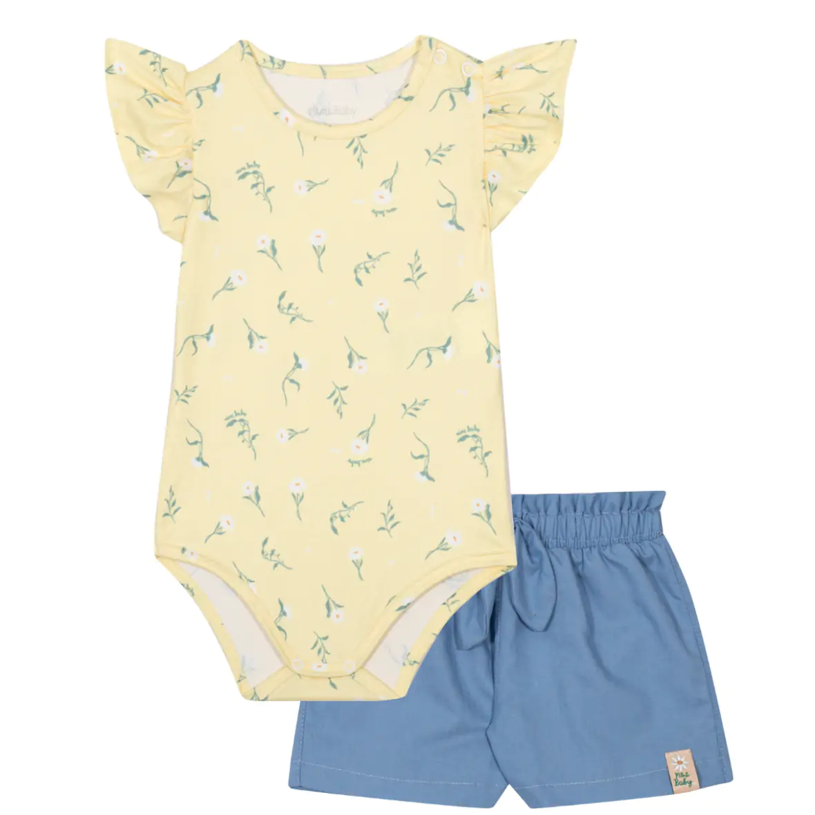 Conjunto Bebê Menina Floral Nini & Bambini