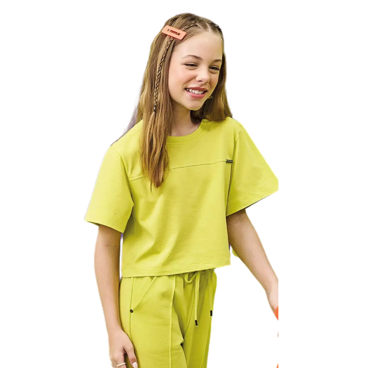 Blusa Juvenil Boxy Over em Meia Malha Vic&Vicky