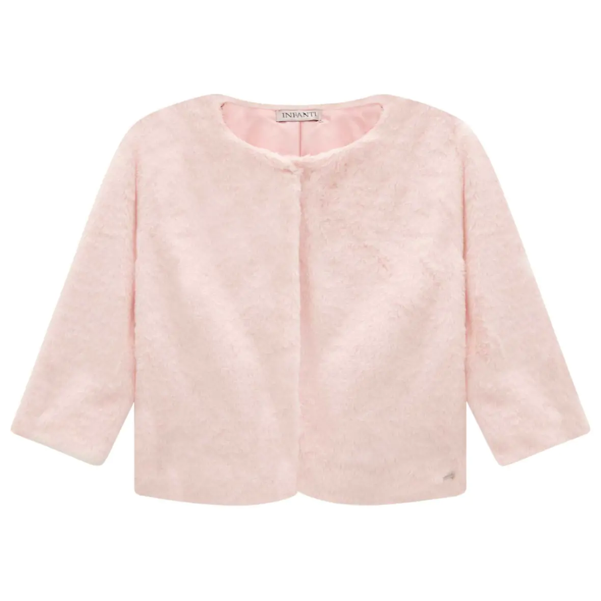 Casaco Infantil em Pêlo Liso Rosa Infanti