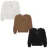 Blusa Infantil Manga Longa Canelada Infanti