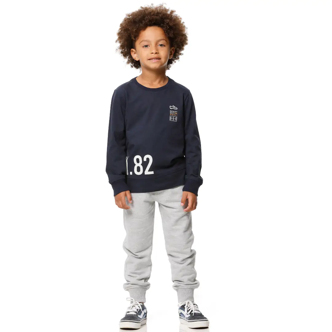 Conjunto Infantil Moletom Soccer Banana Danger