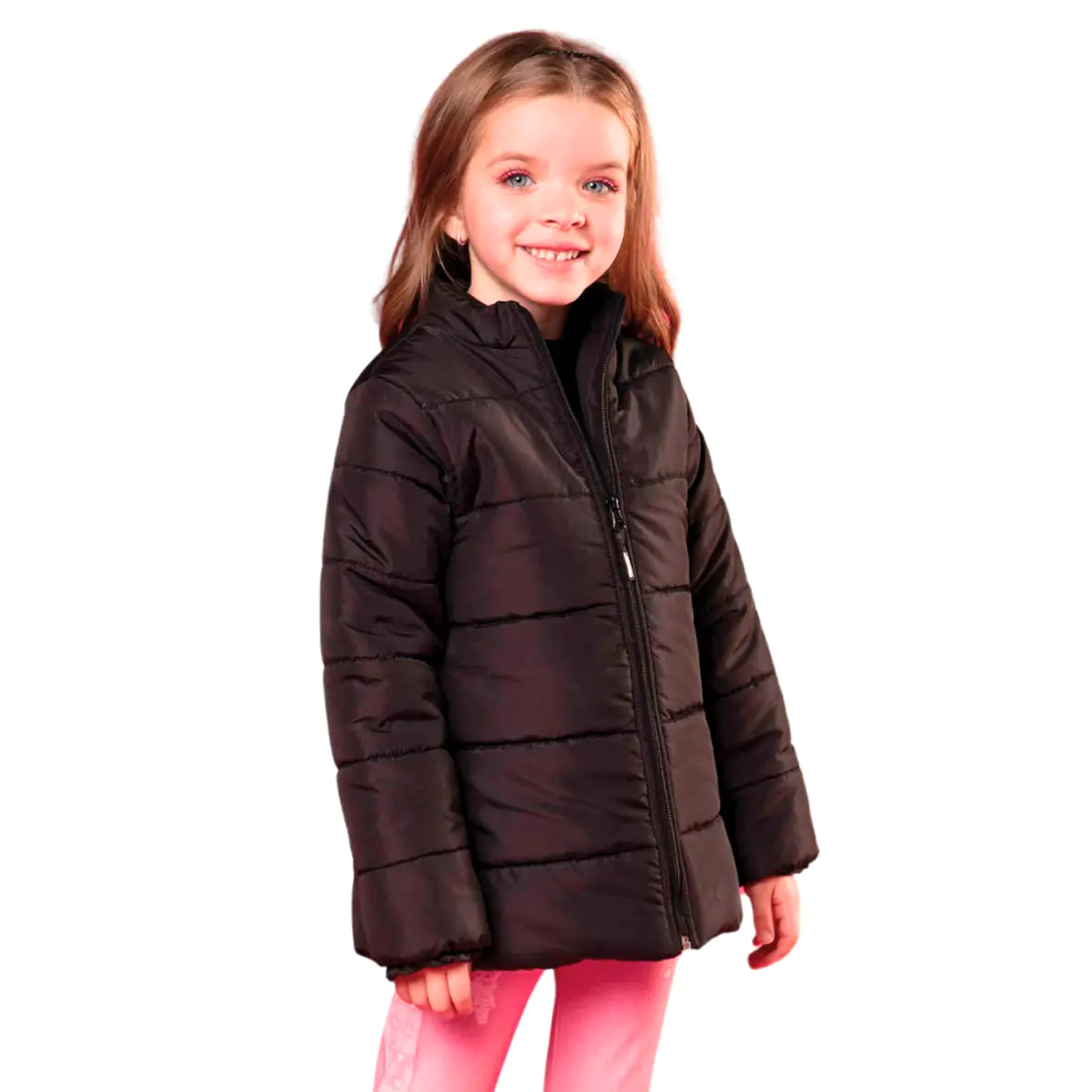 Jaqueta Puffer Infantil em Nylon Infanti