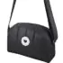Bolsa Tiracolo Matelassê Comfy Preta Pampili