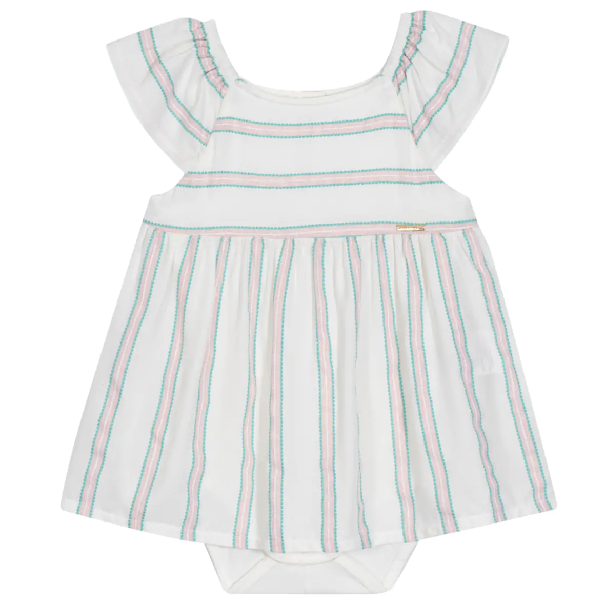 Vestido Bebê Menina em Viscose Nini & Bambini
