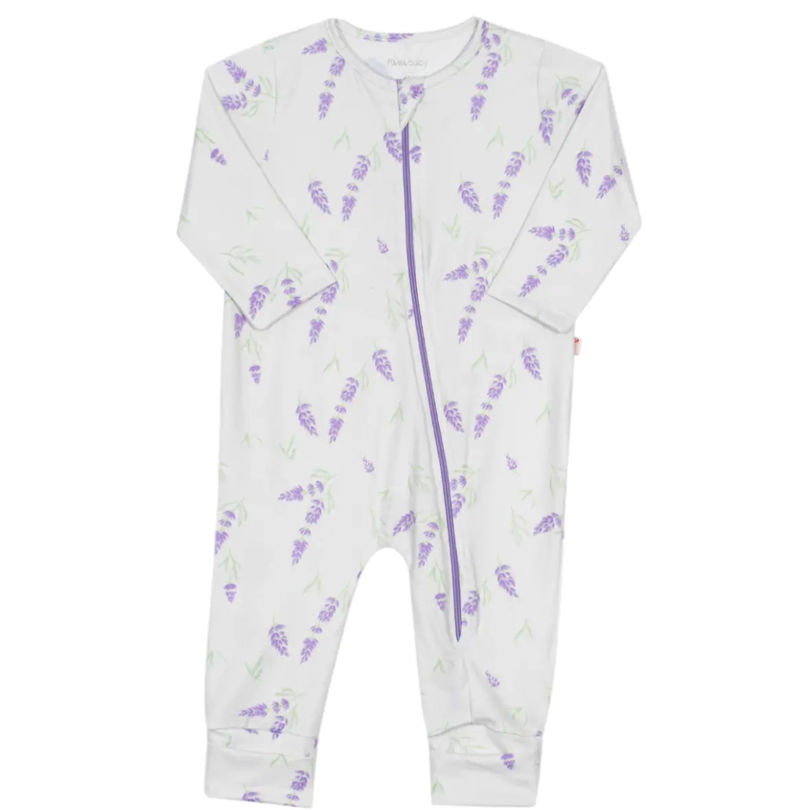Macacão Bebê Menina Flor de Lavanda Nini & Bambini