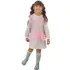 Vestido Infantil em Molecoton com Bolsa Infanti