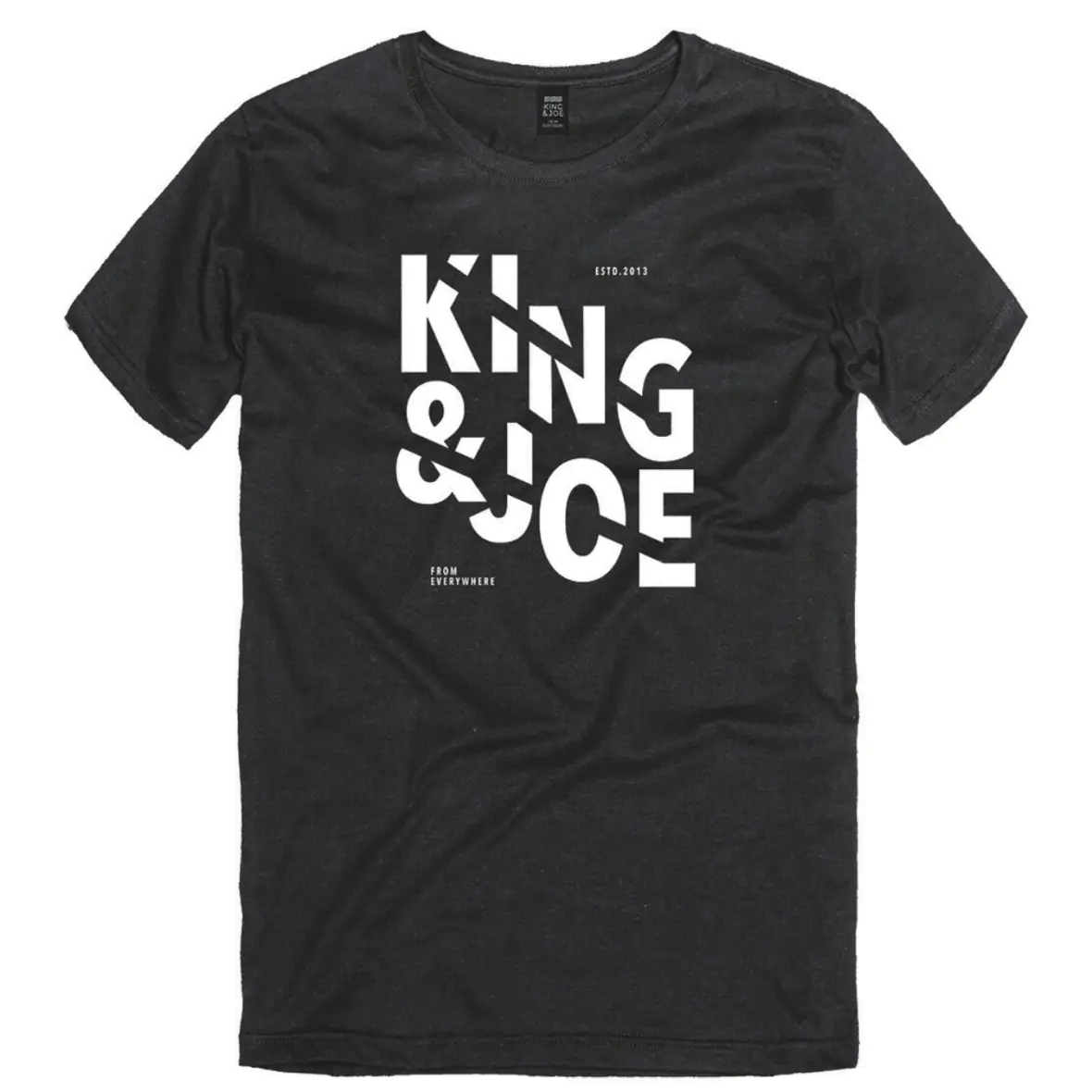 Camiseta Infantil Estampada Logo Diagonal King & Joe Play