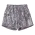 Short Infantil de Paetê Prata Animê
