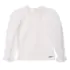 Blusa Infantil Off White com Golinha Animê