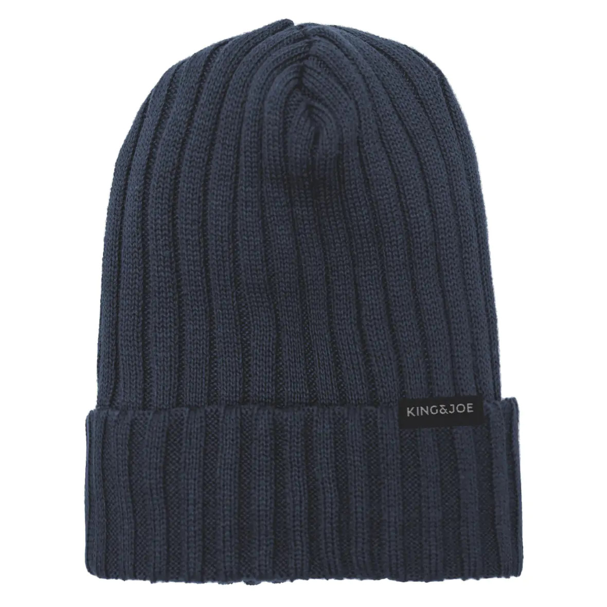 Gorro Infantil Tricô Canelado Marinho  King & Joe Play