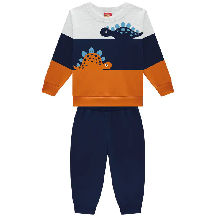 Conjunto Infantil Moletom Peluciado Kyly