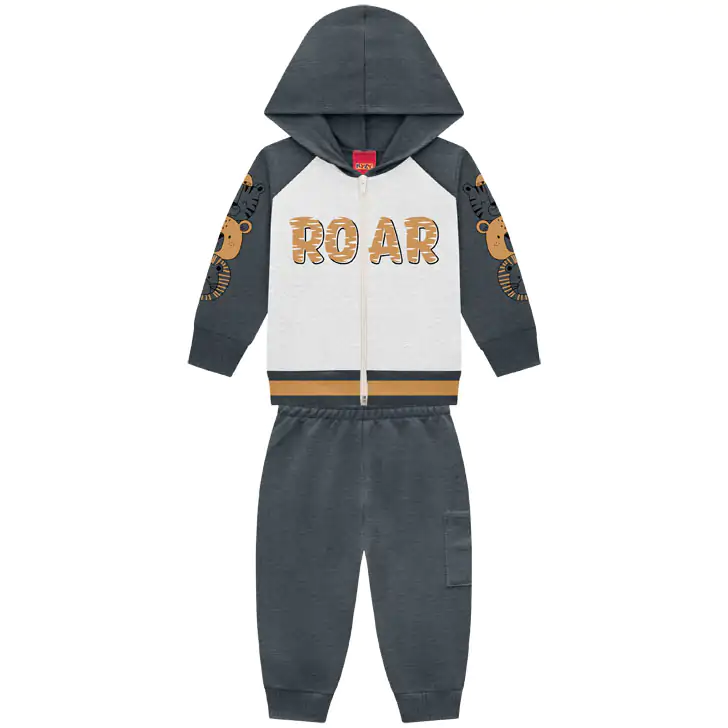Conjunto Infantil Moletom Peluciado Kyly