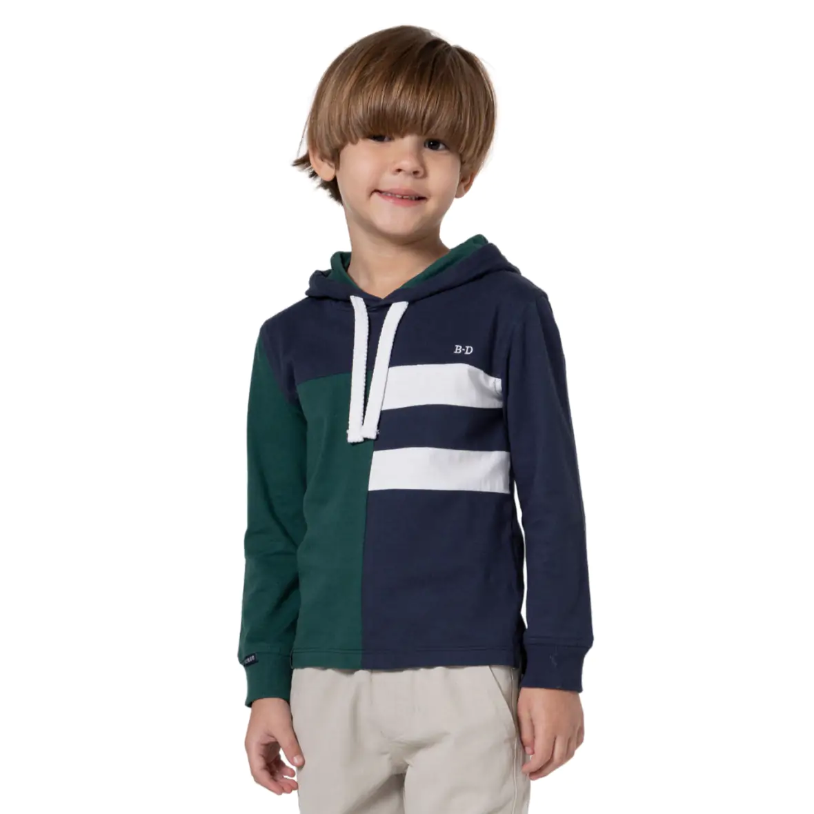 Camiseta Infantil Diferenciada Capuz Golf Banana Danger