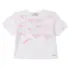 Blusa Infantil Manga Curta com Laços e Strass Animê